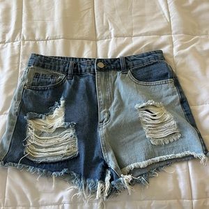 Shein Two Tone Shorts